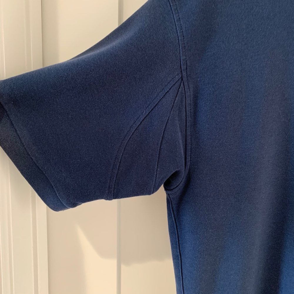 The Orvis Signature Polo in blue & army green - Picture 3 of 6